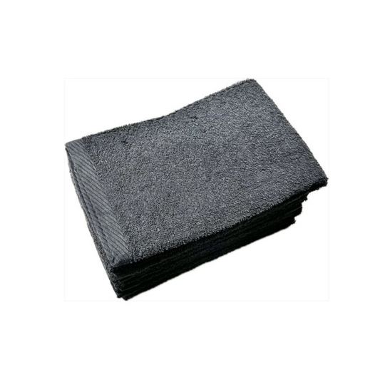ProTex™ Dark Grey Nail 16"x29" Towels - 6/Pack - 1.2 lb per pk