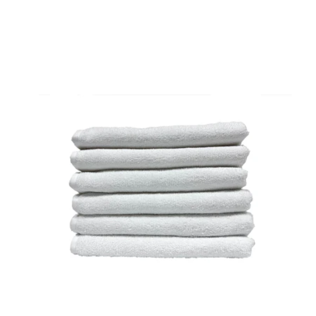 Partex micro4™ Microfiber Terry w/White Binding 16"x24" Towels - 12/Pack - 2.5 lb per pk