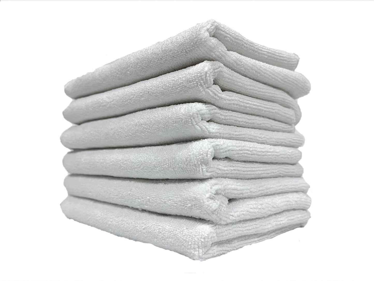 Partex micro4™ Microfiber Terry w/White Binding 16"x24" Towels - 12/Pack - 2.5 lb per pk