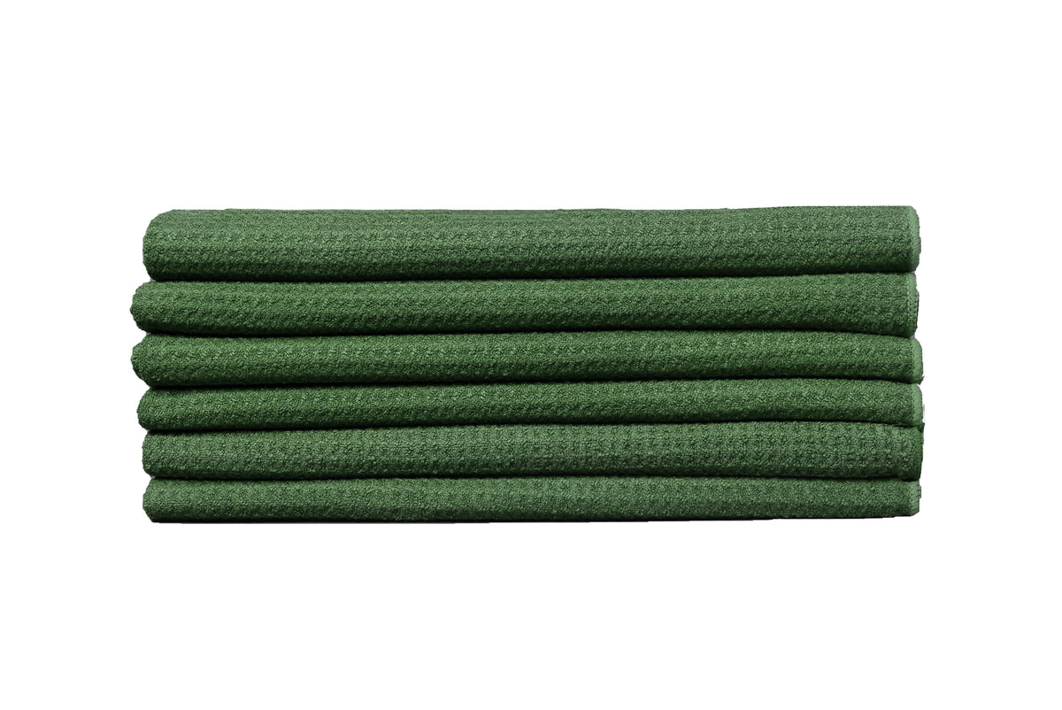 Ettore MicroSwipe Towel 10 Pack - Green