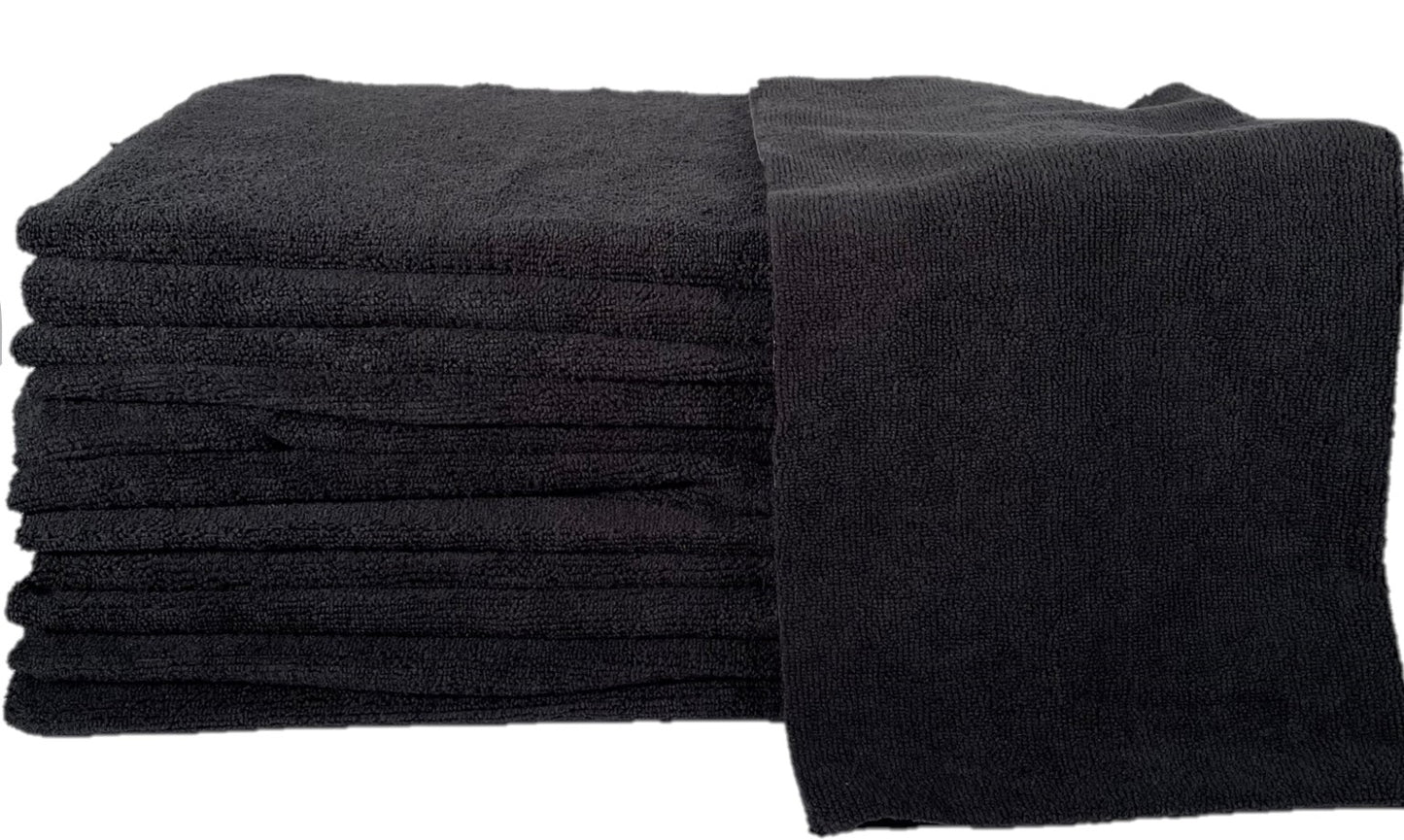 ProTex micro4™ Microfiber Edgeless Terry 70/30 Polyester/Polyamide 16"x16" Towels - 12/Pack - 1.55 lb per pk