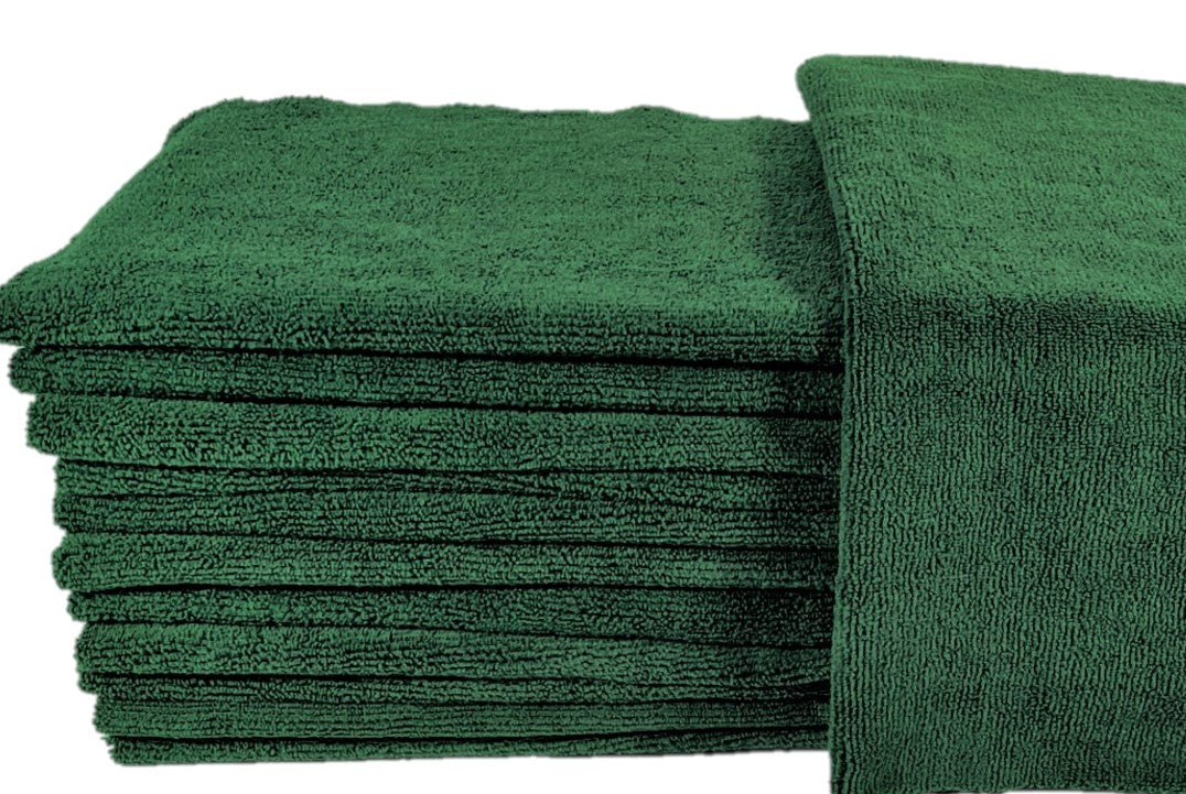 ProTex micro4™ Microfiber Edgeless Terry 70/30 Polyester/Polyamide 16"x16" Towels - 12/Pack - 1.55 lb per pk
