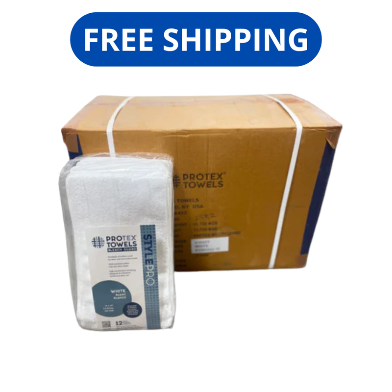 ProTex Bleach Guard StylePRO™ 16"x29" Towels - Case Pack - 3.3 lb per pk