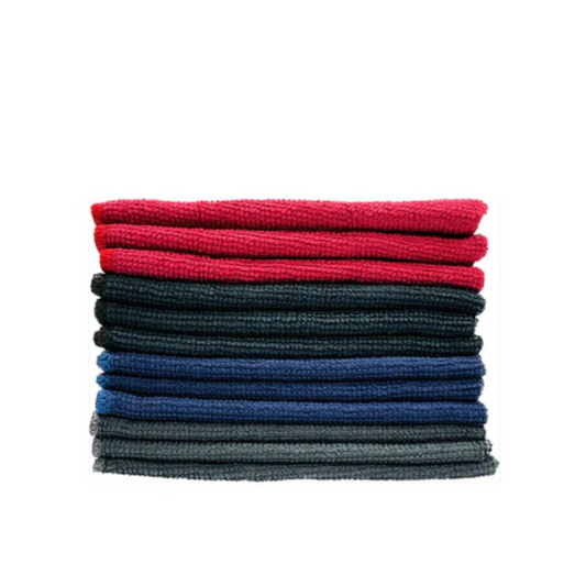 ProTex micro4™ Microfiber 12"x12" Towels - 12/Pack - 0.5 lb per pk