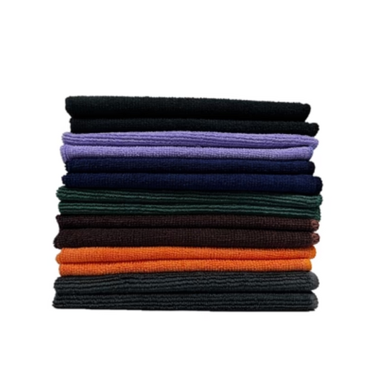 Partex micro4™ Microfiber Terry 14"X14" Towels - 12/Pack - 1.0 lb per pk