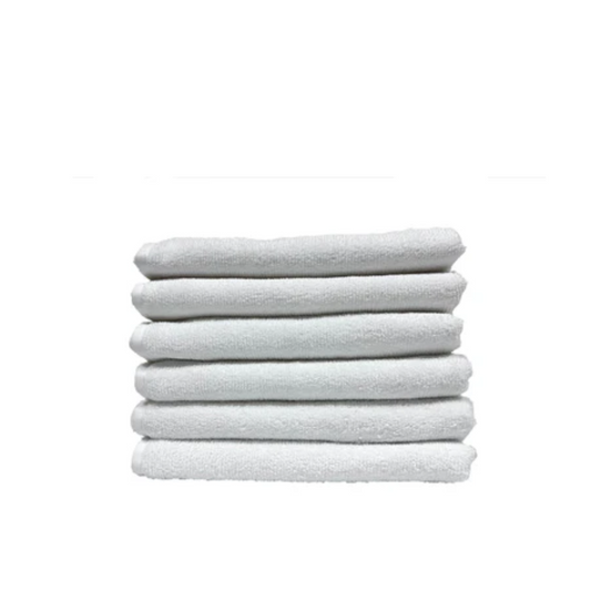 Partex micro4™ Microfiber Terry w/White Binding 16"x24" Towels - 12/Pack - 2.5 lb per pk
