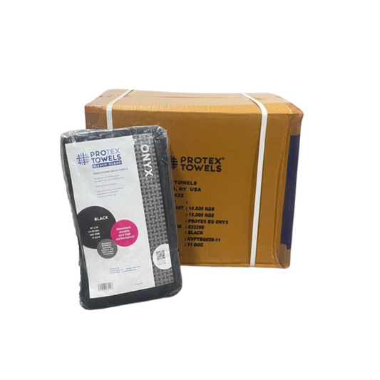 ProTex Bleach Guard Onyx™ 16"x29" Towels - Case Pack - 3.0 lb per pk