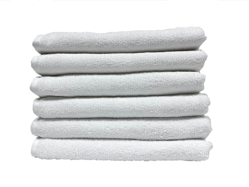 Partex Supreme 12 x 12 White Towels – Towel Emporium