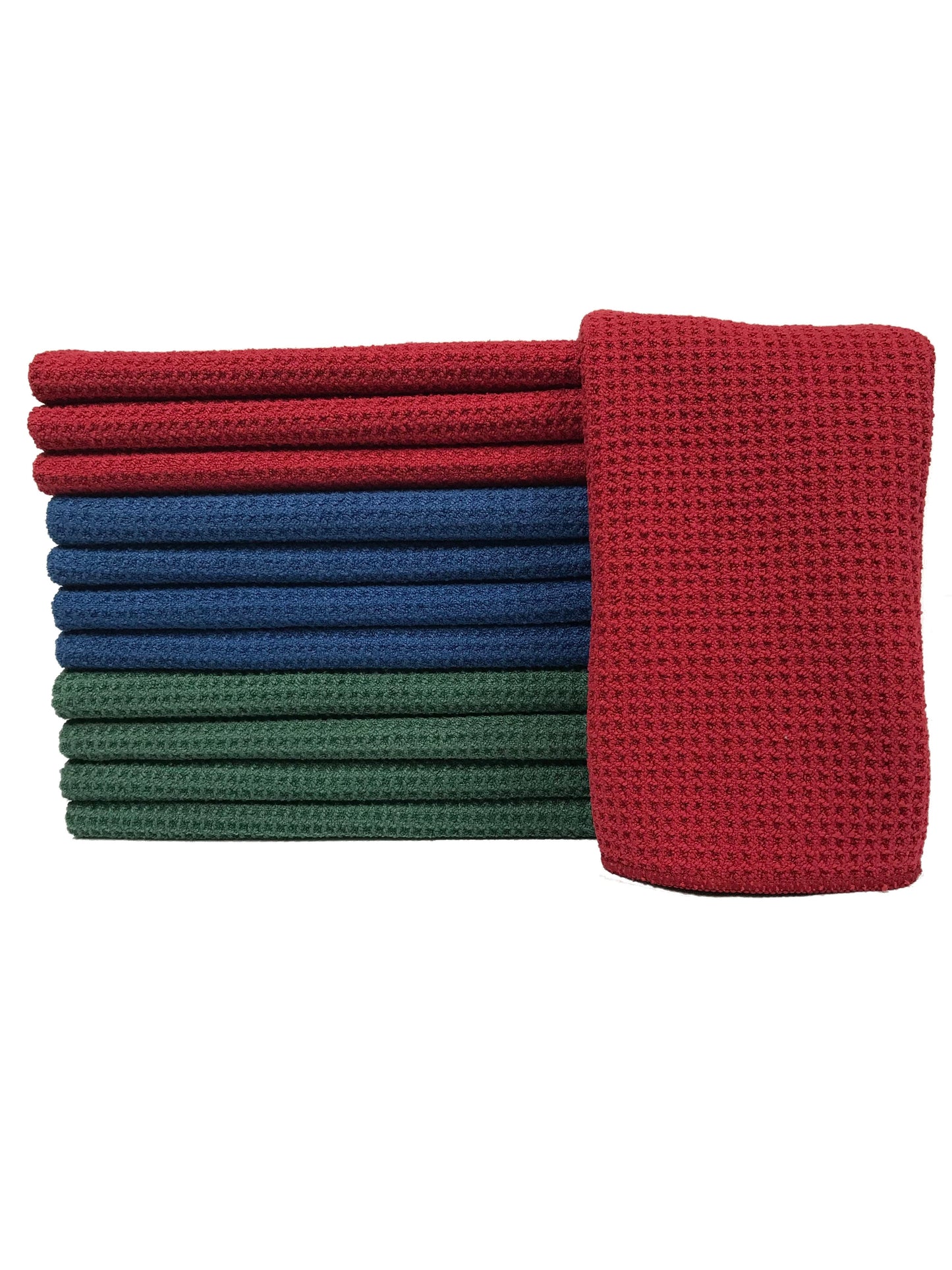 Partex micro4™ Microfiber 16" x 24" Waffle Weave Towels